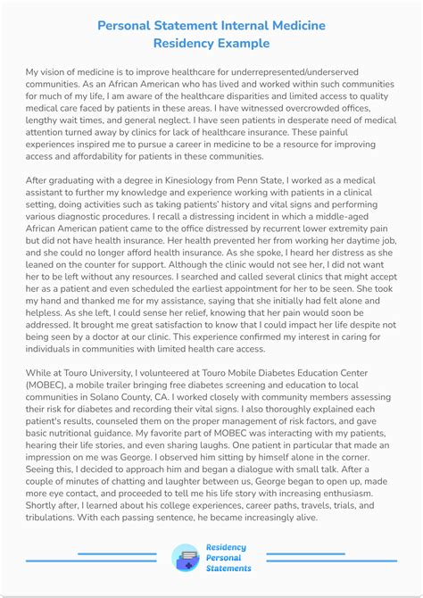 Best Residency Personal Statement Examples to Inspire You