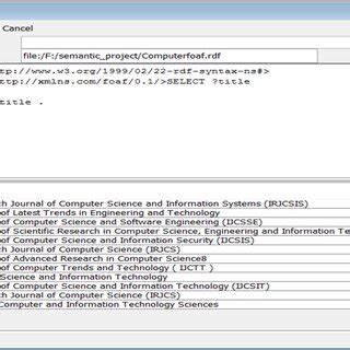 SPARQL Query Generator 的图像结果