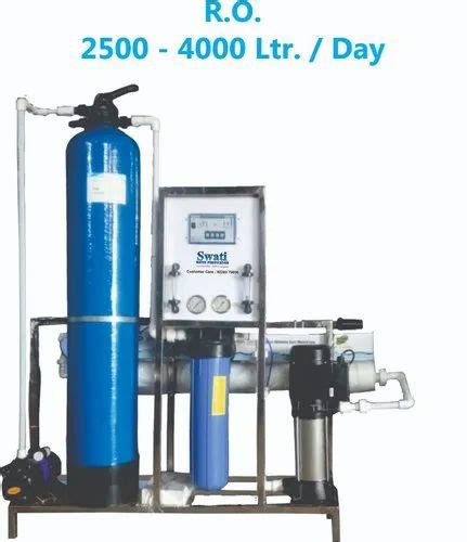 Reverse Osmosis Plants - 500 LPH Ro Plant Manufacturer from Kalol