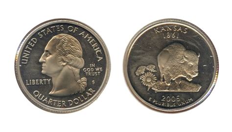 2005 Kansas Quarter Value | Bison Errors & Gold Coins