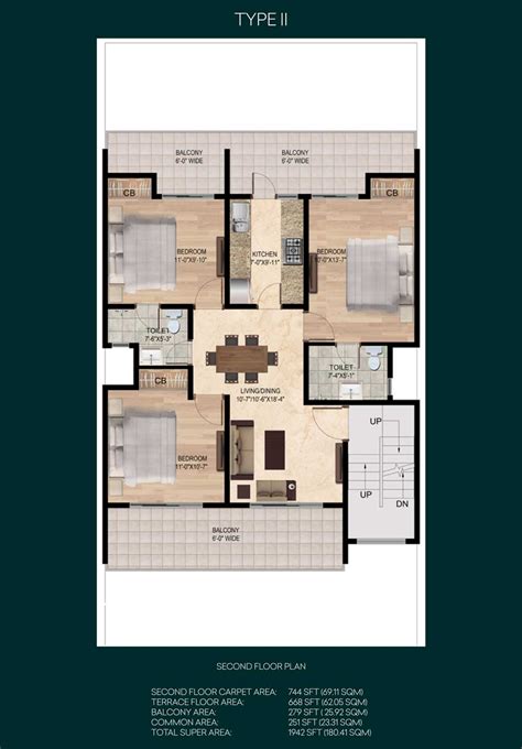 Elite Flamingo Floors by Central Park Sohna Sector 32-33