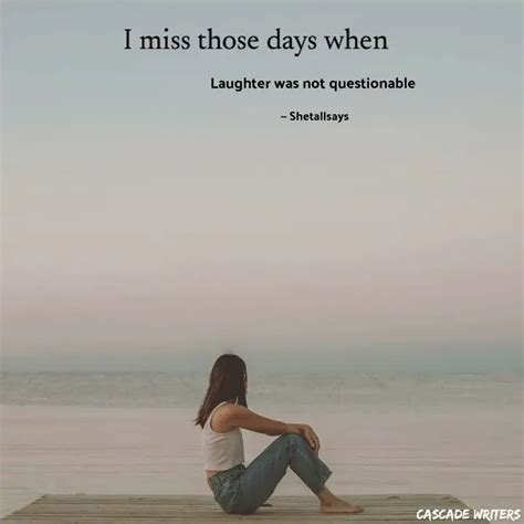 Laughter was not question... | Quotes & Writings by Shetall | YourQuote