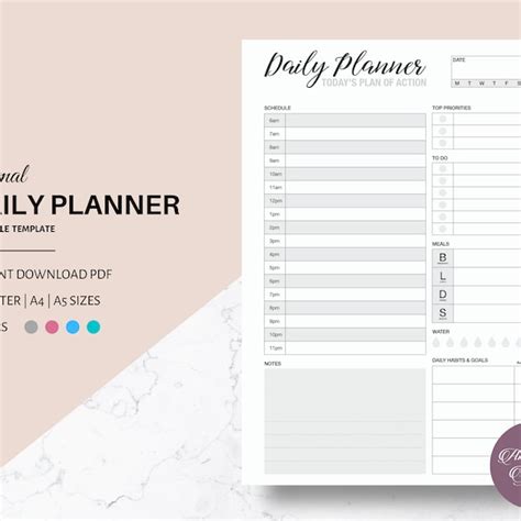Buy Daily Planner Online In India - Etsy India