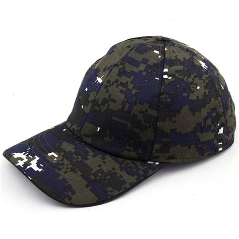 Militia Printed Baseball Indian Navy Cap