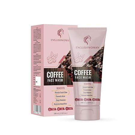 ENGLISHWOMAN® Coffee Face Wash | Paraben Free | SLS Free |Reveals Fresh ...