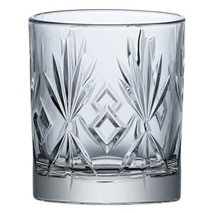 Buy Smartserve Bar Royal Imported Whiskey Glass Set 300ml, Set of 2 ...