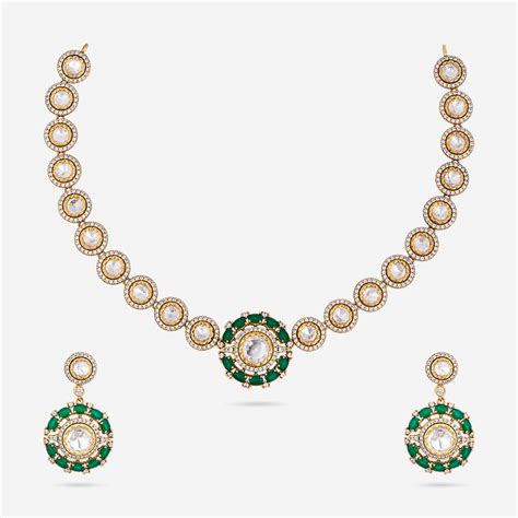 Royal Kundan Necklace | Traditional Long Kundan Necklace Set