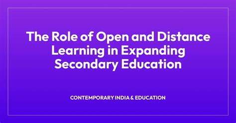 Image result for Open Distance Learning