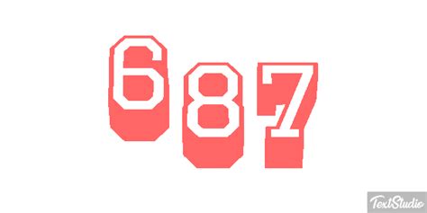 Image result for 687 Text Effect