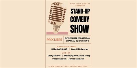 Plateau Stand-Up Buen Vivir, Pl. Fernand Cocq 23, Ixelles, 2 April 2024 ...