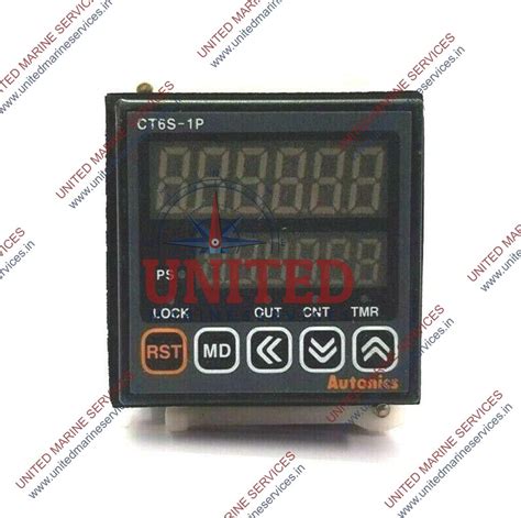 AUTONICS PROGRAMMABLE COUNTER TIMER CT6S-1P4 | United Marine Services