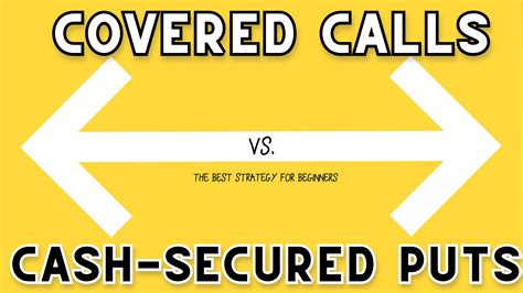 Covered Calls vs. Cash-Secured Puts: The Best Strategy for Beginners ...