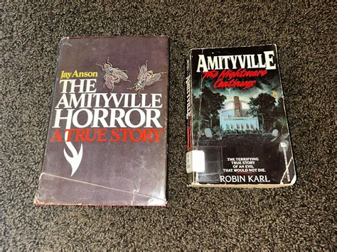 THE AMITYVILLE HORROR HC DJ 1st Ed Book Club 1977 JAY ANSON & Continues ...