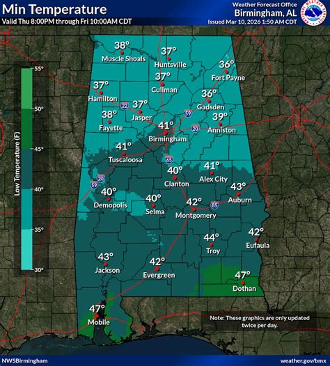 Alabama weather: Will freezing temperatures be possible next week? - al.com