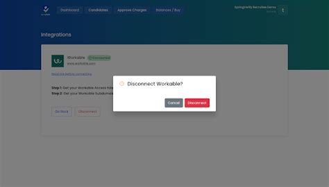 Integration of SpringVerify with Workable