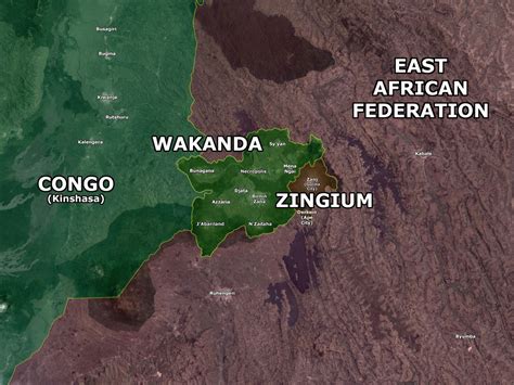 File:Map Wakanda and Zingium.jpg - United Heroes MUSH