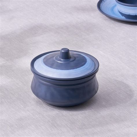 Buy Meadows Solids Melamine Handi with Lid - 420ml from Home Centre at ...