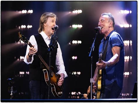 Bruce Springsteen, Jon Bon Jovi and Paul McCartney come together at N.J ...
