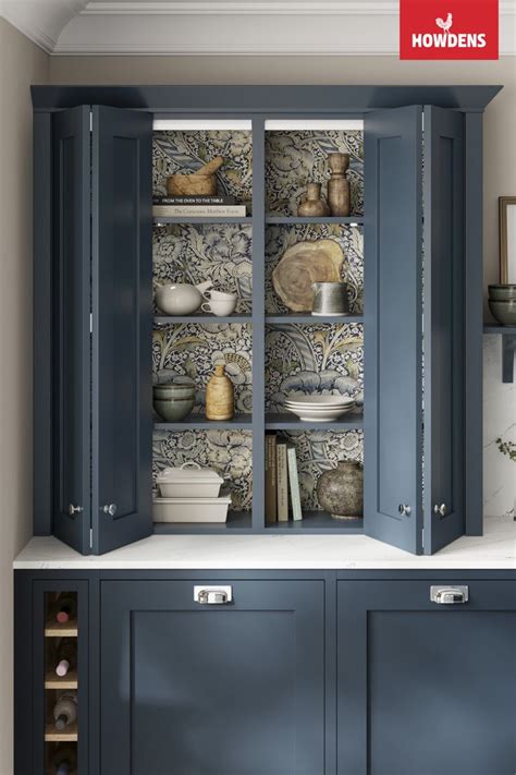 Image result for Howdens Blue Kitchen Units