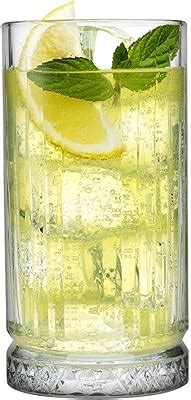 Buy Pasabahce Nova Long Drink Water Juice Glass Tumbler - Set of 6 (360 ...