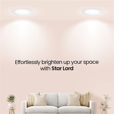 5W Star Lord Round Led Recess Panel: Buy 5W Star Lord Round Led Recess ...