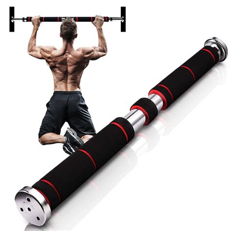 Buy JIALD Pull Up Bar Door Frame No Screws, Chin Up Bar Installation ...