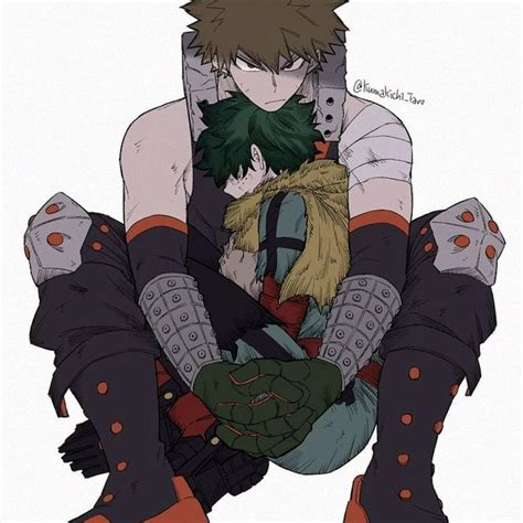 #BakuDeku Katsuki Bakugou x Izuku Midoriya #BNHA | Anime jongens, Anime ...