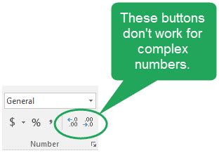 Image result for Display Complex Number Excel