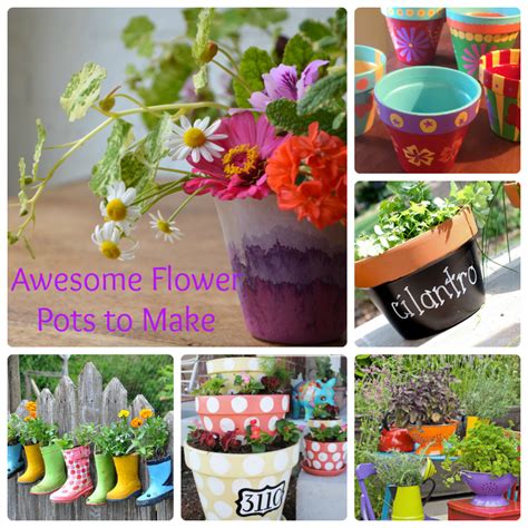Image result for Homemade Flower Pots