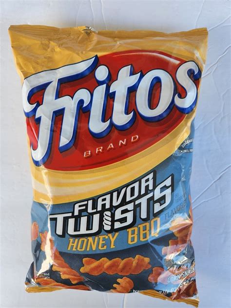 NEW FRITOS BRAND FLAVOR TWISTS HONEY BBQ 12/2025 NEW WT 9 1/4 OZ SEALED ...