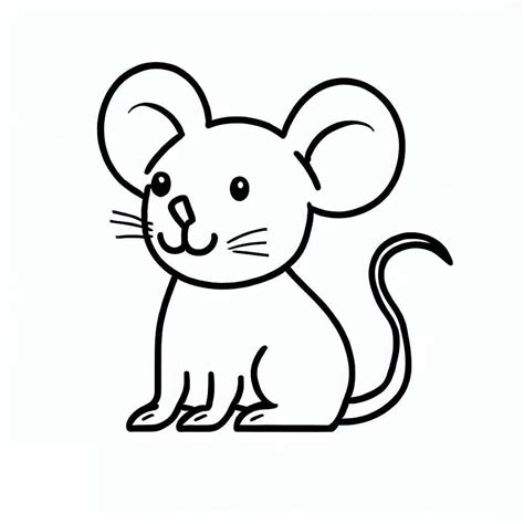 Image result for Mouse Bot Simple Colouring