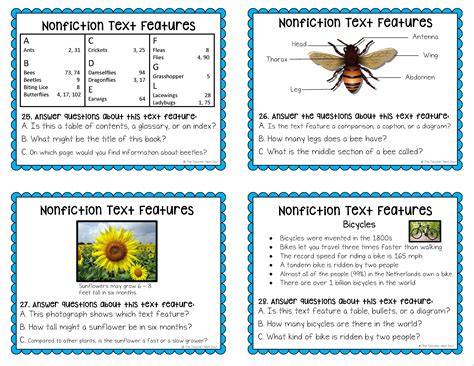 Nonfiction Text Features | Nonfiction Text Features Activities - The ...