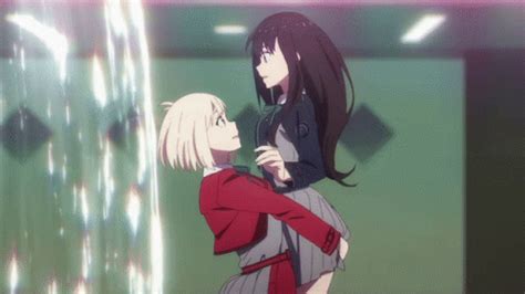 Lycoris Recoil Anime Hug GIF - Lycoris Recoil Anime Hug - Discover ...