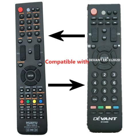 UNIVERSAL Remote Control LED LCD TV for Devant ER-31202D 40CB520 ...