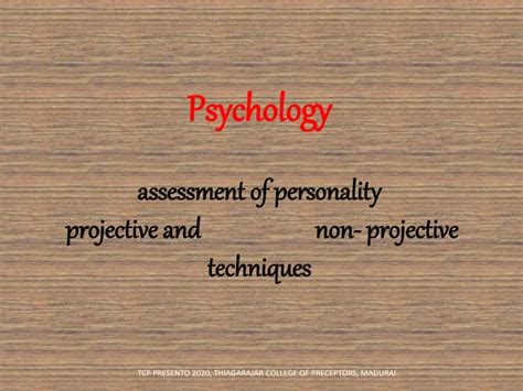 Non Projective Test 的图像结果