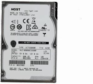 Hitachi pro 600 GB Desktop Silver IDE Internal Hard Disk Drive (HDD ...