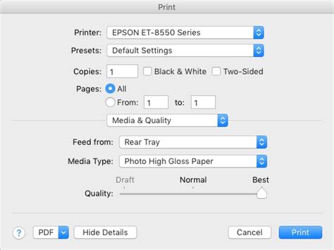 Image result for Epson Printer Color Settings