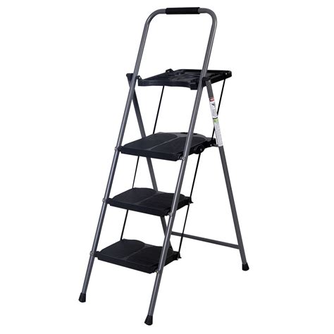 Buy Goplus New Hd 3 Step Ladder Platform Folding Stool 330 Lbs Capacity ...
