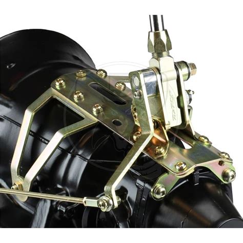 LK-CM4L60EAM - LOKAR SINGLE BEND FLOOR MOUNT SHIFTER 12" SUITS TH700R4 ...