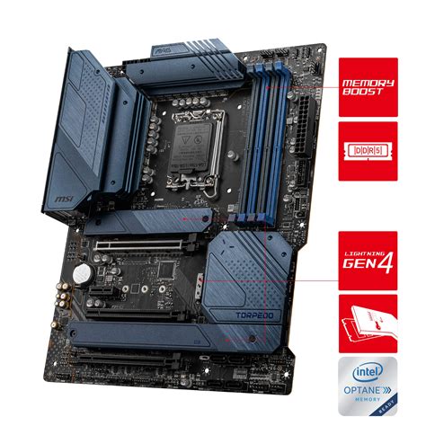 Buy MSI MAG Z690 Torpedo Motherboard ATX - Supports Intel 12th Gen Core ...