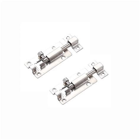 Meiyea 2 Pcs 3 Inch Bolt Door Lock With 16 | Desertcart INDIA