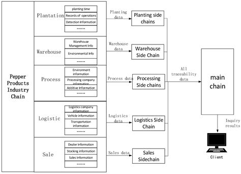 Design of Multi-Chain Traceability Model for Pepper Products Based on ...