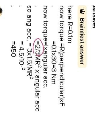 A hollow sphere of mass 1 kg and radius 10 cmis free to rotate about ...