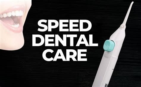 Speed Dental Care Water-Jet Flosser Air Technology Cords Tooth Pick ...