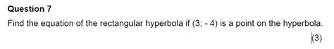 Image result for Rectangular Hyperbola Equation