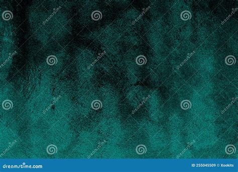 Dark Cyan Color Old Cement Plaster Wall Surface for Background Stock ...