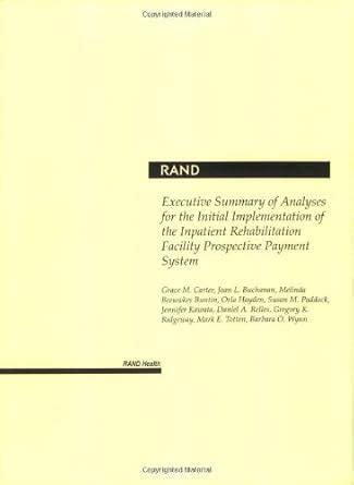 Buy Executive Summary (Analyses for the Initial Implementation of the ...