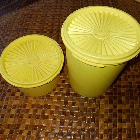 Tupperware Food Container Storage Cylinder, Furniture & Home Living ...