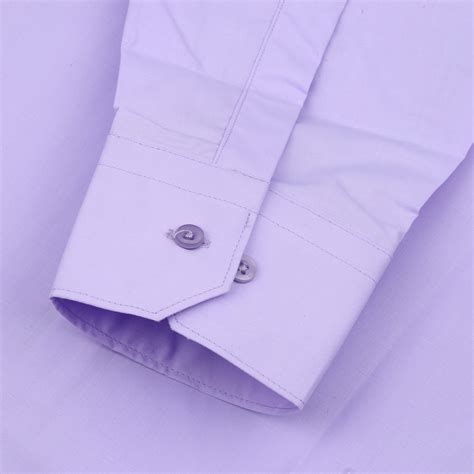 Men's || Light Purple || Plain Formal Shirt - FE1199LP – Fabricessence.com