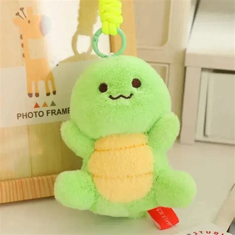 Twirl & Turtle Plush Keychain